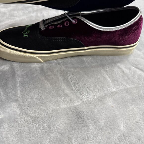 Vans x Feature Sinner’s Club Part II OG Authentic LX 10.5 Men / 12 Women Velvet - Picture 11 of 14